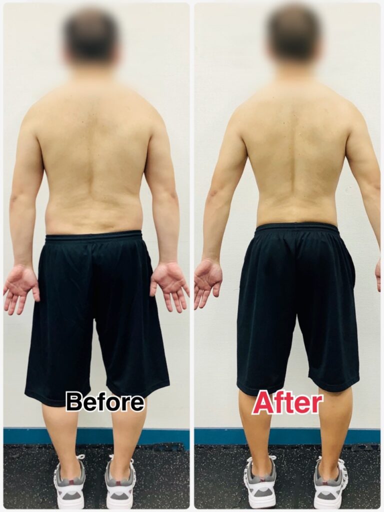 所沢　パーソナルジム　背中痩せの筋肉