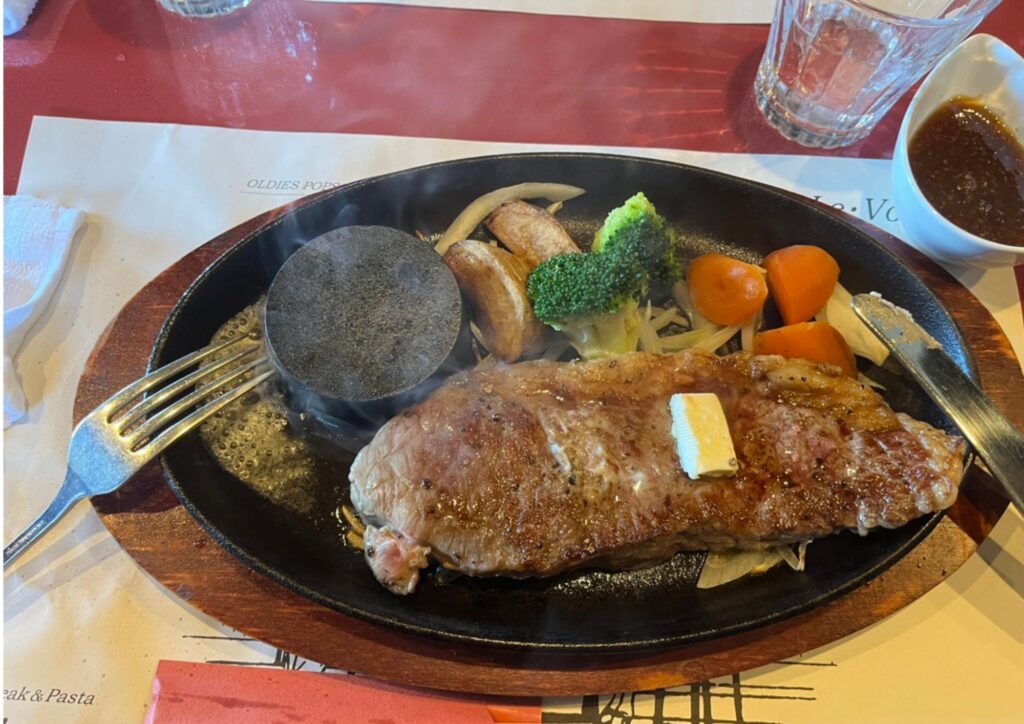 所沢市パーソナルトレーニングジム　外食の食事例