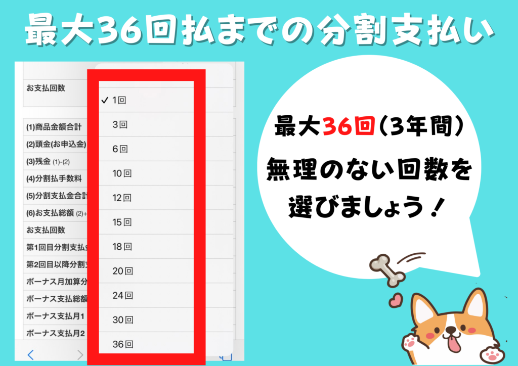 所沢市　パーソナルトレーニングジム　SevenEight　分割支払い36回まで