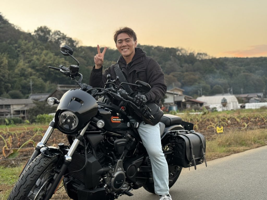 所沢 パーソナルトレーナーの休日 バイクに乗っています